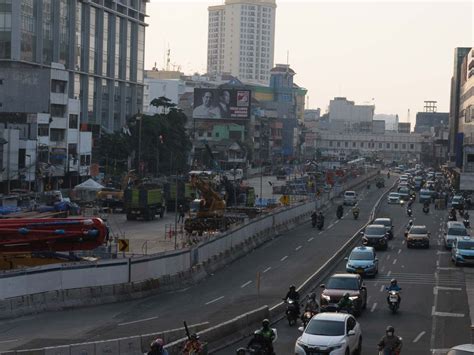 Foto Menengok Progres Terkini Mrt Fase A Bundaran Hi Kota Yang