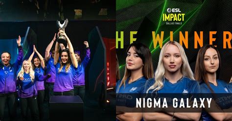 Video CSGO Nigma Galaxy đã chính thức lên ngôi tại giải nữ ESL Impact