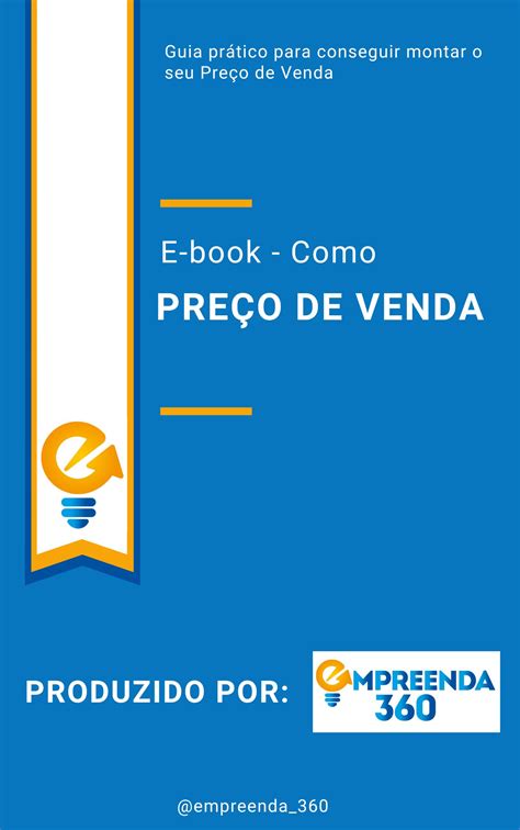 E Book Como Formar O Preço De Venda Empreenda 360 Hotmart