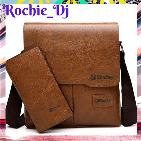 Jual RHODEY JEEP BULUO TAS SELEMPANG MESSENGER BAG LARGE PRIA DENGAN