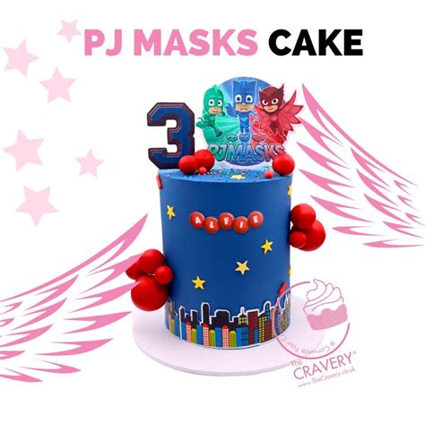 Pj Masks Theme Cake