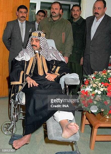 Saddam Hussein Sons Photos And Premium High Res Pictures Getty Images