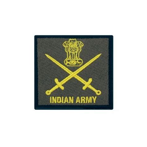 Un Mission Indian Army Logo Patch 25 X 25 Inches At Rs 25000