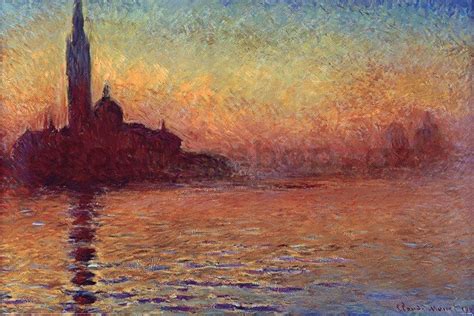 Plakát Claude Monet San Giorgio Maggiore At Dusk Skladem