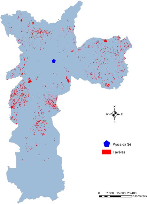 Favelas in the city of São Paulo | Download Scientific Diagram