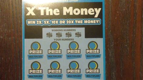 5 X The Money Pennsylvania Lottery Scratch Off Tickets YouTube