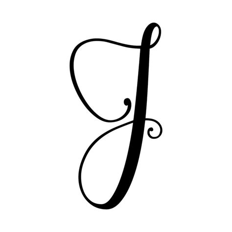 Precision Metal Art INITIAL J 18BLK 18 In Initial Monogram Letter J