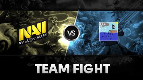 Team Fight By Na Vi Vs 4 Anchors Sea Captain XMG Captains Draft