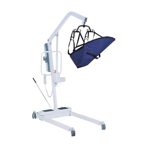 Battery Powered Patient Lift With 6 Point Cradle