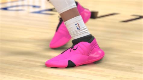 NBA 2K24 Next Gen Shoe Creator Adidas Harden 7 Lucid Fuchsia YouTube