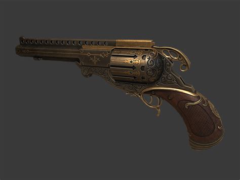 Artstation Steampunk Handgun