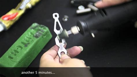 Process Of Polishing Titanium Handle Base Youtube