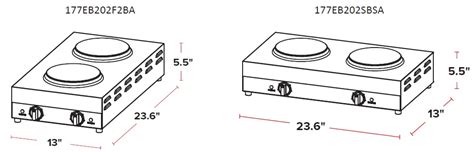 AVANTCO 177EB202SBSM Electric Portable Hot Plates User Manual