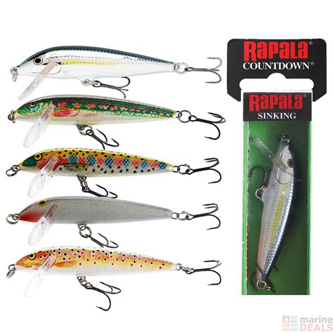 Buy Rapala Countdown Sinking Lure Cd Cm Online At Marine Deals Co Nz