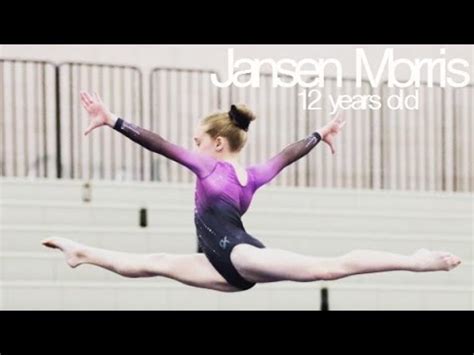 Jansen Morris Amazing 12 Year Old Gymnast Level 9 YouTube