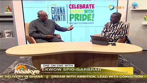 Ekwow Spio-Garbrah discusses how he developed the Educational Trust