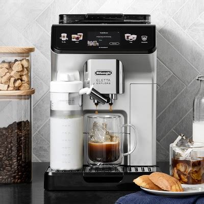 De Longhi Eletta Explore Fully Automatic Espresso Machine With Cold