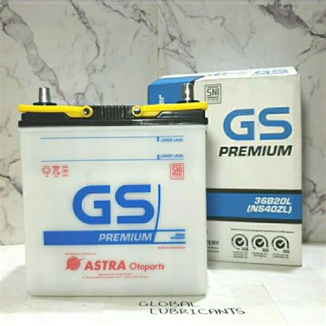 Aki Baterai Mobil Gs Premium Astra Otoparts Ns Zl B L Agya