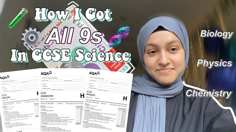 How I Got All 9s In GCSE Science How You Can Too YouTube