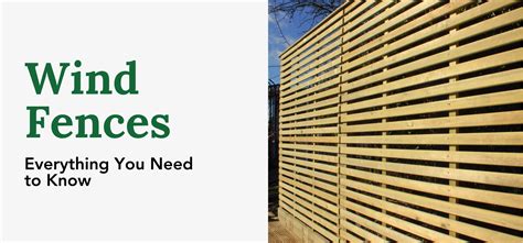 Wind Fences: Everything You Need to Know – Fence Armor