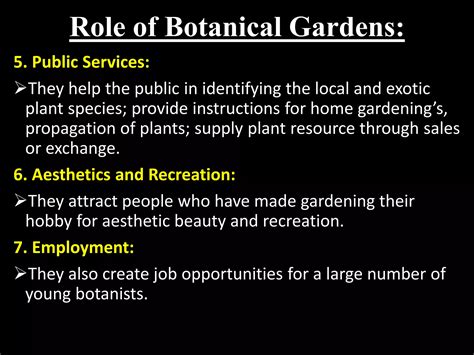 Botanical garden | PPTX