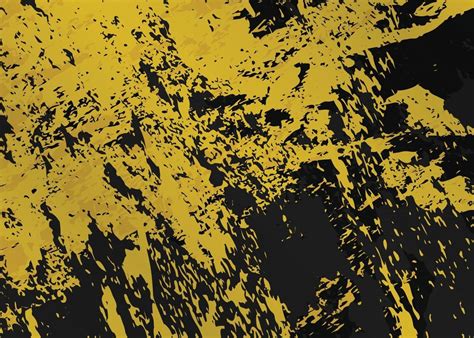 Abstract grunge black yellow watercolor splatter 3000863 Vector Art at ...