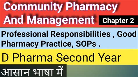 Community Pharmacy And Management Chapter 2 Community