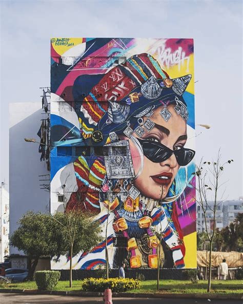 Streetart – BRUSH @ Casablanca, Morocco – Barbara Picci