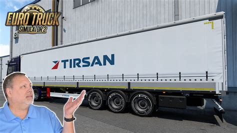 TIRSAN Trailer Pack DLC Curtainsider For Euro Truck Simulator 2 YouTube