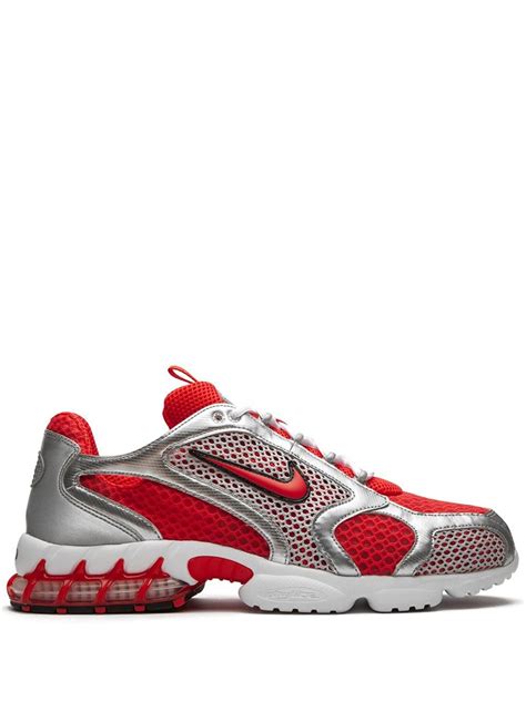 Nike Lace Air Zoom Spiridon Cage 2 Sneakers In Red For Men Lyst