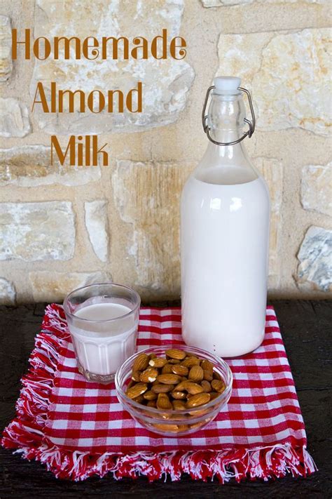 Italian Food Forever Making Almond Milk At Home Soaked Almonds Raw Almonds Ground Almonds