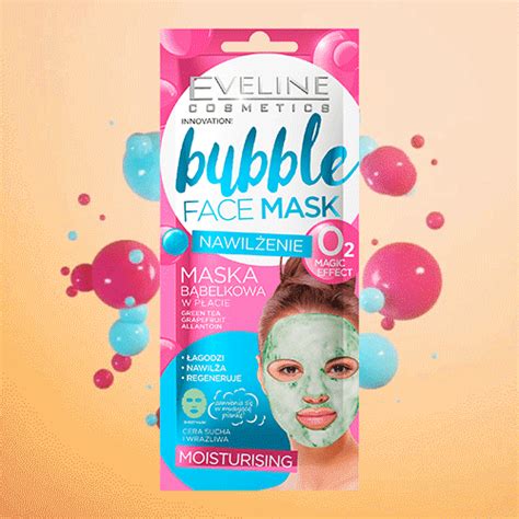 Маска дня: BUBBLE FACE MASK, EVELINE COSMETICS | Flacon