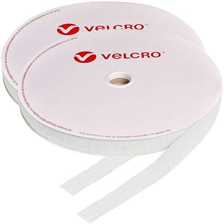 Velcro Brand Sew On White Fabric Tape Mm X M Hook And Loop Tape