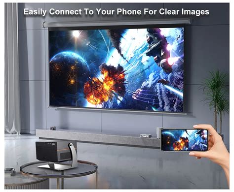Everycom Yg628w Projector 4k 500ansi Lumens High Brightness 2+32g Full ...
