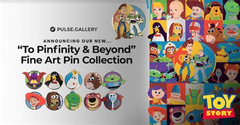 Toy Story To Pinfinity And Beyond Fine Art Pin Collection From Artland Disney Pins Blog