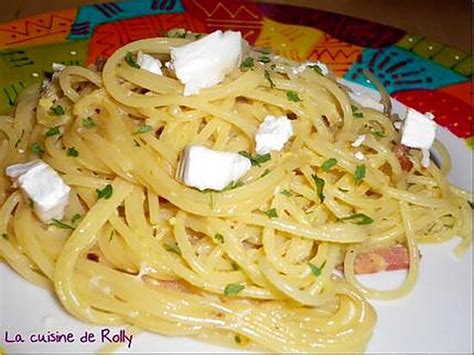 Recette De Spaghetti La Carbonara Ma Fa On