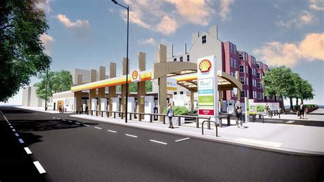 Shell opens its first EV charging hub | EV Charge