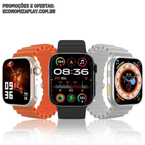 Smartwatch IWO C900 Ultra 2 Series Wireless Carregamento Bluetooth