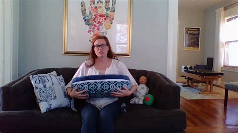 How To Use A Breastfeeding Pillow Youtube