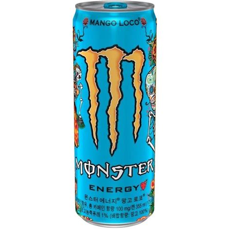 Monster Energy Drink Mango Loco Can Ml