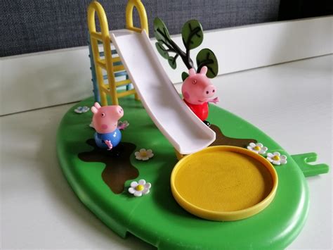 Peppa Pig Playground Playset, Hobbies & Toys, Toys & Games on Carousell