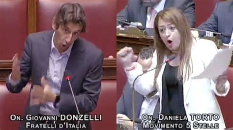 DONZELLI VS TORTO GIORGIA MELONI FUORI STAGIONE DA PARTE DEL M5S MI