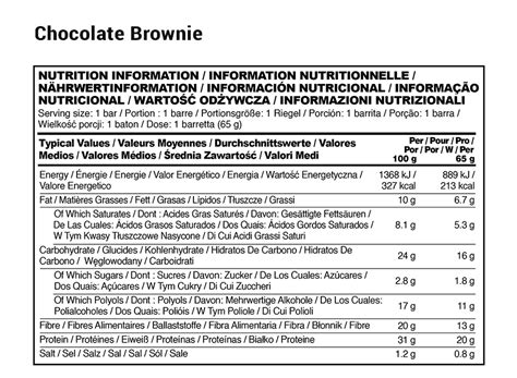 Optimum Nutrition Protein Crisp Bar 10 X 65g Chocolate Brownie 6122 22