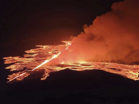 A volcano in Iceland is erupting for the fourth time in 3 months : NPR