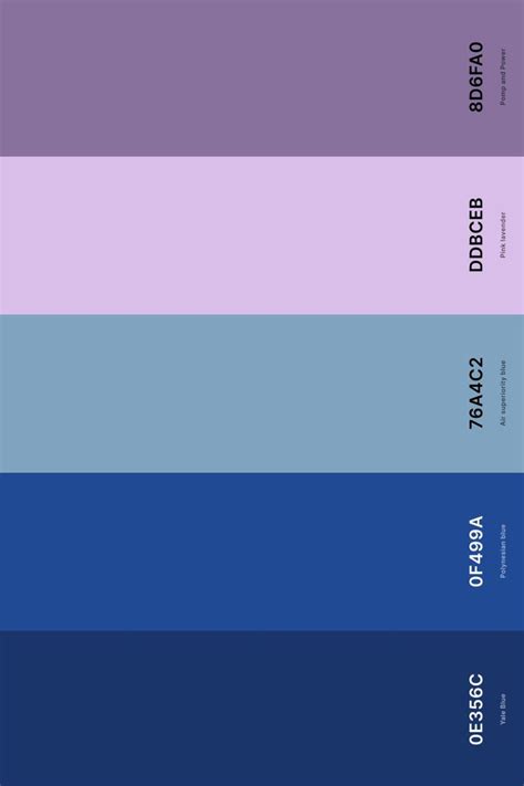 25+ Best Lavender Color Palettes with Names and Hex Codes in 2024