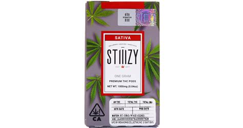 Stiiizy Sour Diesel Pod 1g San Diego Vista And Imperial Cannabis