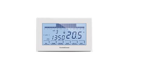 Fantini Cosmi Ch Touch Screen Programmable Thermostat Installation