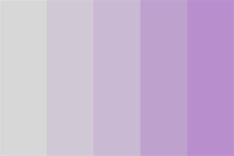 Purple And Gray Color Palette