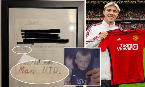 Rasmus Hojlund Proves It Was His Dream To Play For Man United As He