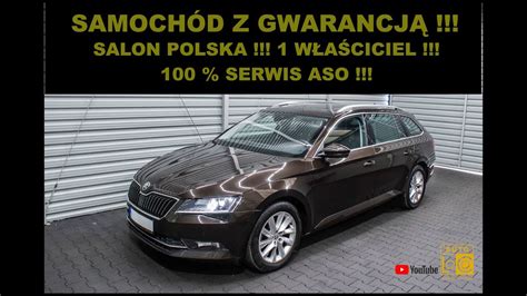 Auto Leszno Otomoto Pl Prezentacja Skoda Superb Style Automt Dsg